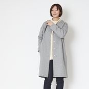 TUTIE./コットン裏毛起毛ロングカーディガン